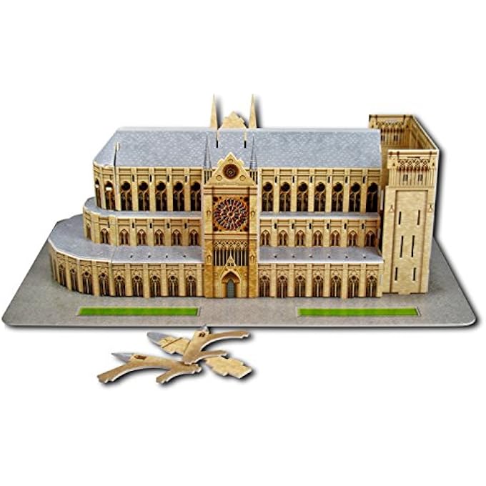 CUBIC FUN NOTRE DAME DE PARIS 3D PUZZLE 37.5 CM - Image 2